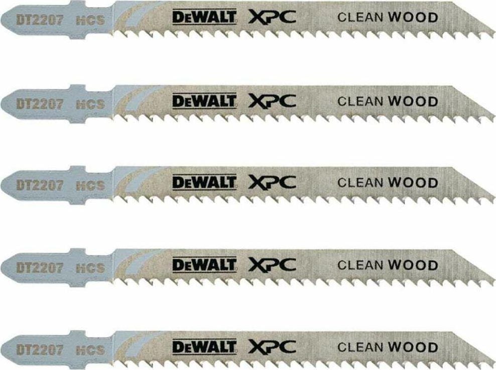 Set 5 panze pentru fierastrau vertical lemn Dewalt XPC DT2207