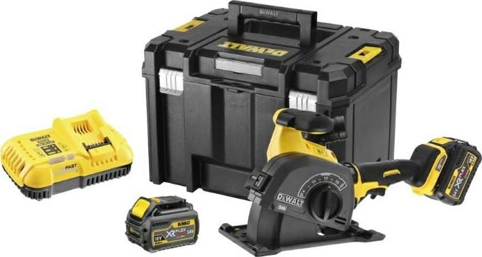 DEWALT FLEXVOLT perete Chasers 54v 125mm 2x6,0Ah DCG200T2 DCG200T2-QW