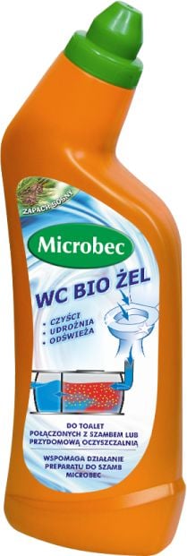 Dezinfectant pentru wc Bros, Bio Gel, Microbec, 750 ml