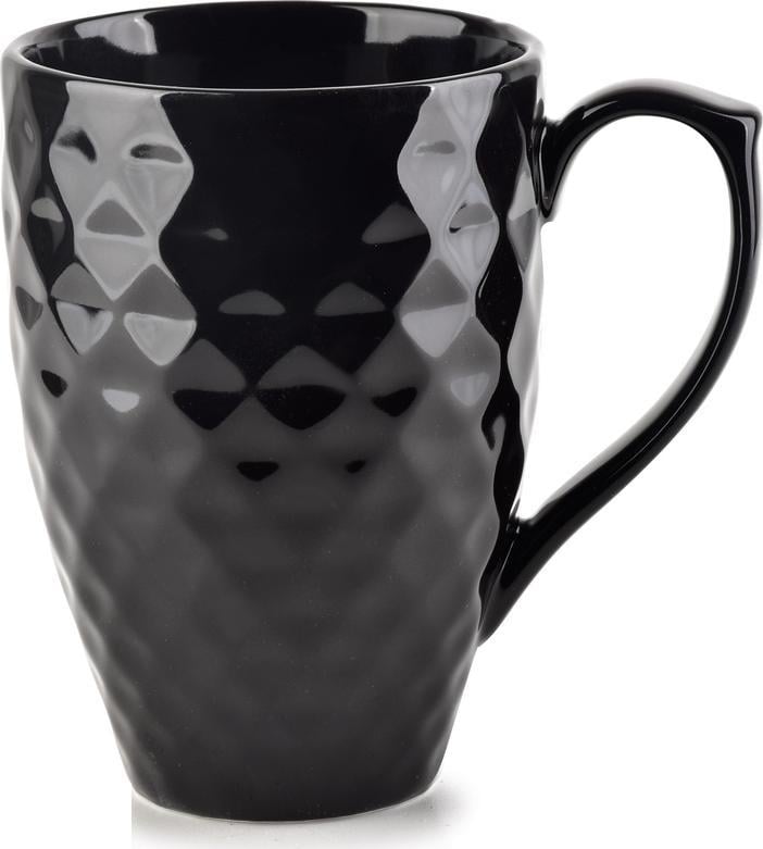 Diamond black cup 280ml 8xh11cm