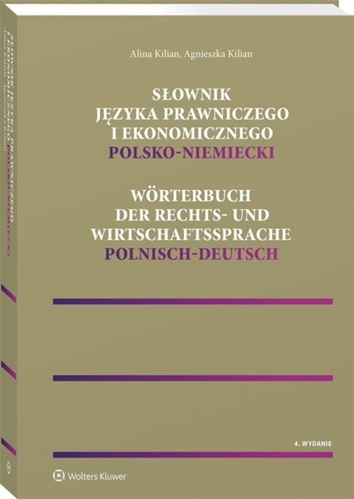 Dicționar de limbaj juridic și economie. poloneză-germană
