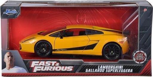 Masinuta Fast And Fourious Lamborghini Gallardo Scara 1:24