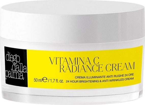 Diego Dalla Palma Krem do twarzy Vitamina C Radiance Cream 24 Hour Brightening&amp;Anti Wrinkles Cream przeciwzmarszczkowy 50ml