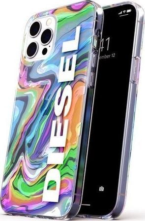 Diesel DIESEL CLEAR CASE DIGITAL HOLOGRAPHIC AOP IPHONE 12 PRO MAX standard