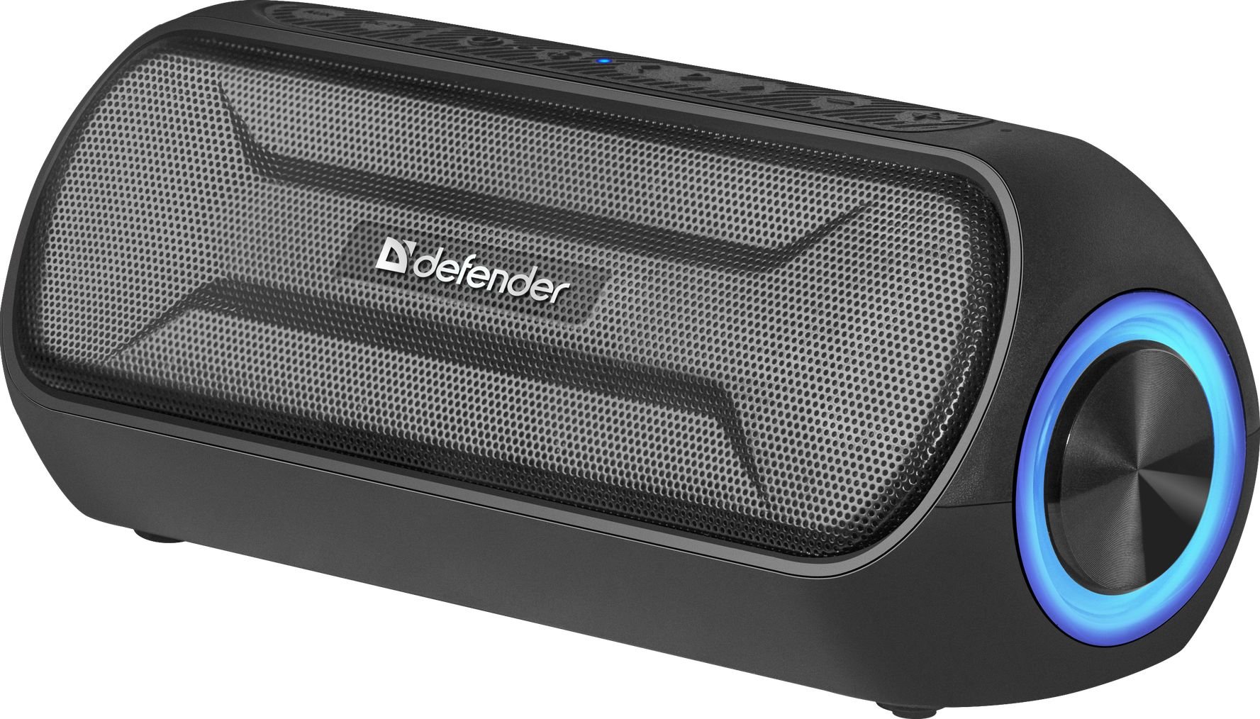 Difuzor Bluetooth Defender Enjoy S1000 20W negru cu iluminare de fundal