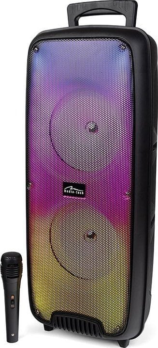 Difuzor Media-Tech Difuzor wireless Flamezilla MT3178, funcție karaoke, iluminare de fundal RGB flacără