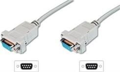 Cabluri - Cablu de conectare ,Digitus , RS232 , DSUB9 mama (jack) DSUB9 mama (jack) , 3m