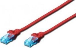 Digitus DIGITUS CAT 5e U-UTP cablu patch PVC AWG 26/7 lungime 20m culoare roșu