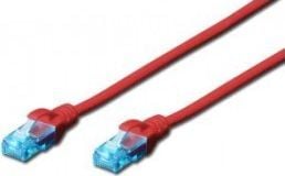 Digitus DIGITUS CAT 5e U-UTP cablu patch PVC AWG 26/7 lungime 15m culoare roșu