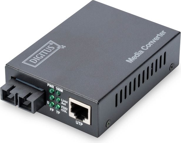 Digitus Fast Ethernet media converter SC RJ45 SC-duplex (DN-82021-1)