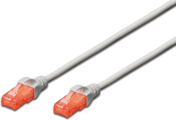 Cablu digitus Kabel krosowy patchcord U/UTP kat. 6 szary 5m (DK-1612-050)
