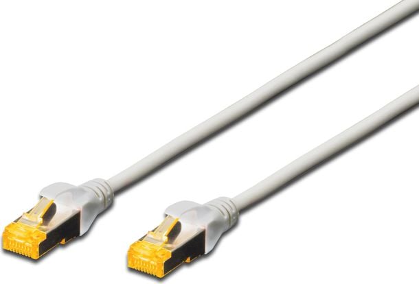 Cablu digitus Kabel patch-cord S-FTP, CAT.6A, szary, 1,0m, 15 LGW (DK-1644-A-010)