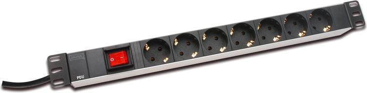 Rack Digitus PDU 19`, 7x priză schuko (DN-95402)