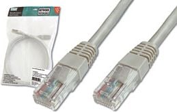 Cablu digitus Patch Cord Cat 5e UTP 15m gri DK-1512-150