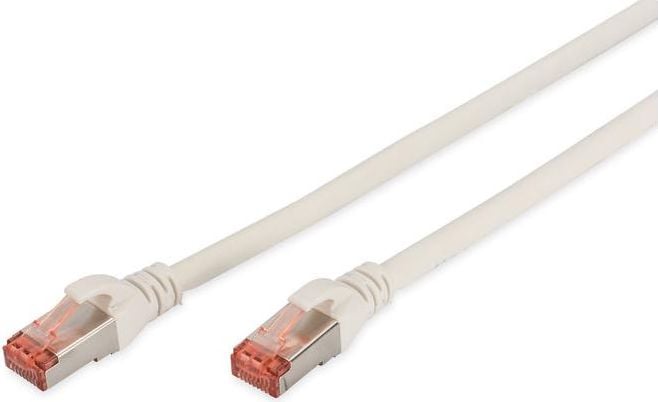 Cablu digitus Patchcord Cat6, S/FTP, 1m, alb (DK-1644-010/WH)