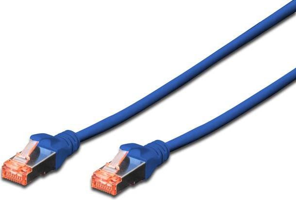 Cablu digitus Patch incrucisat S / FTP CAT6, 0.5m, albastru (DK-1644-005 / B)