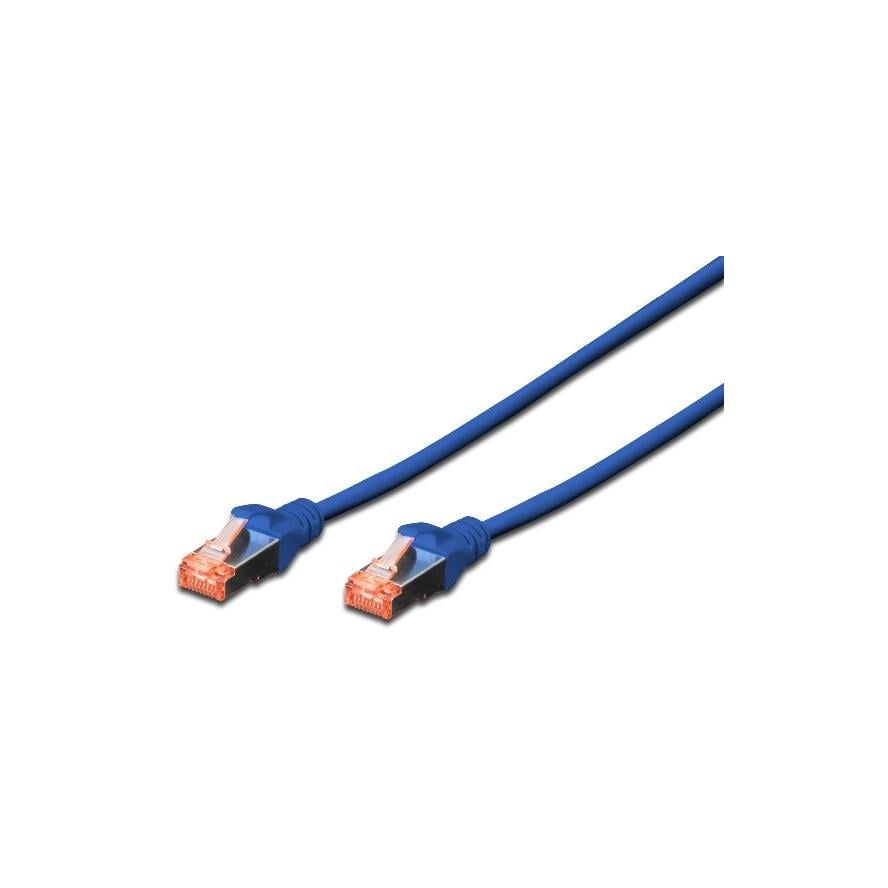 Cablu digitus Patch S / FTP CAT6, 5m, albastru (DK-1644-050 / B)