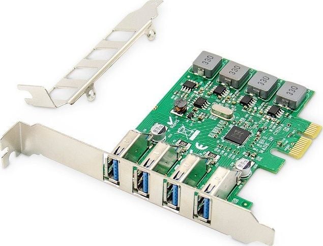 Digitus PCIe 2.0 x1 - 4x controler USB 3.0 (DS-30226)