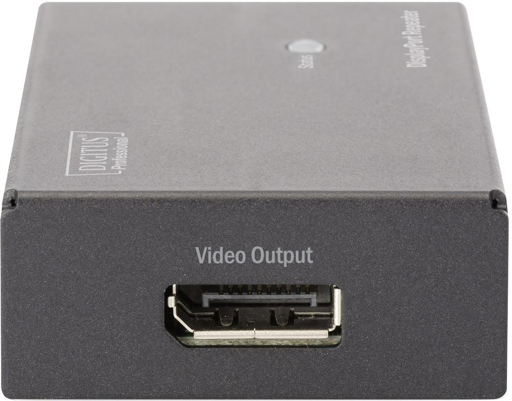 Digitus Repeater Sistem de transmisie a semnalului DisplayPort AV - DisplayPort Black - DS-52900