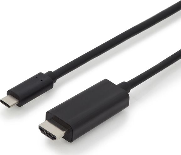 Digitus USB-C - cablu HDMI 2 m negru (AK-300330-020-S)