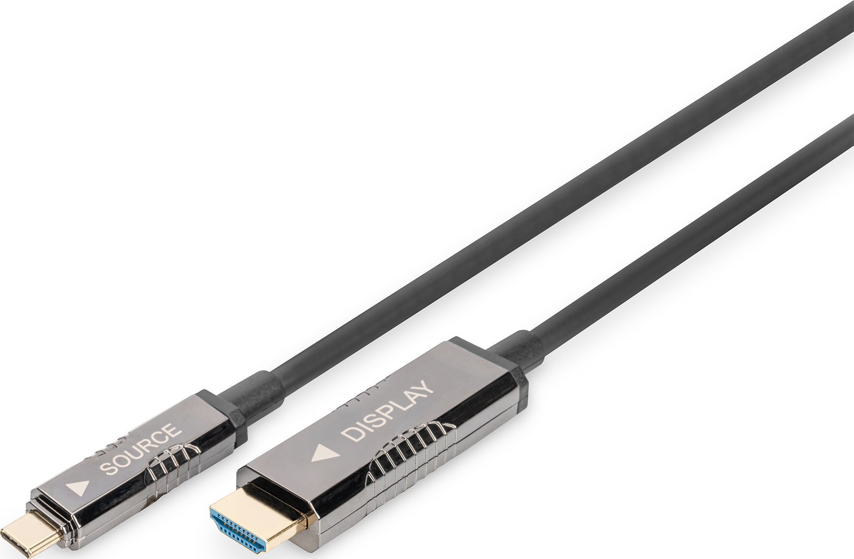 Digitus USB-C - cablu HDMI 20 m negru (AK-330150-200-S)