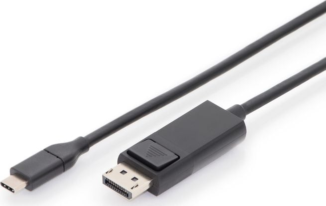 Digitus USB-C - Cablu negru DisplayPort (AK-300333-020-S)