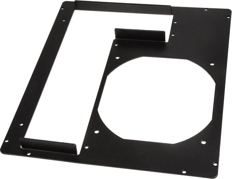 Panoul din spate carcasa Mini-ITX, 2 sloturi de aluminiu, negru (S0026GB)