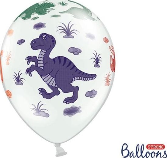 Dinozauri Balon Decor Party, mix, 30 cm, 50 buc universal