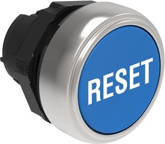 Disc Buton RESET albastru-retur (LPCB1196)