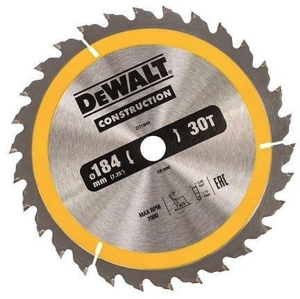 Disc circular Lemn 184x16 mm T30