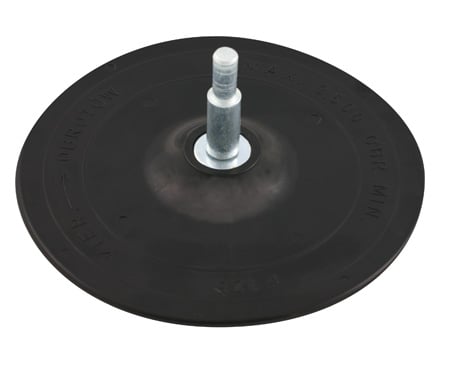 disc de cauciuc 125mm cu ax cu șurub - 27034