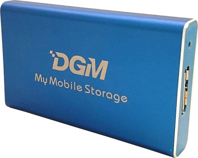 Disc dur extern DGM SSD My Mobile Storage 256 GB albastru (MMS256BL)