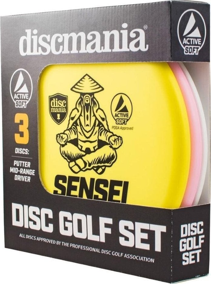 Discmania Diskgolfo diskų rinkinys DISCMANIA Active 3 Soft Disc Set