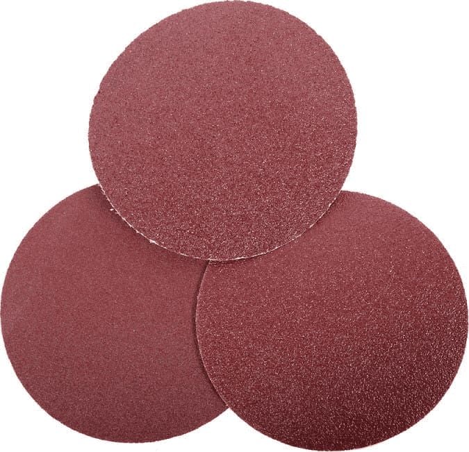 Discuri abrazive Velcro 125mm, 5 piese, granulație 80 (49132)