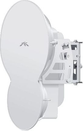 Dispozitiv de acces la internet fara fir din punct in punct cu sistem radio ,Ubiquit , AF/24 24 GHz , alb