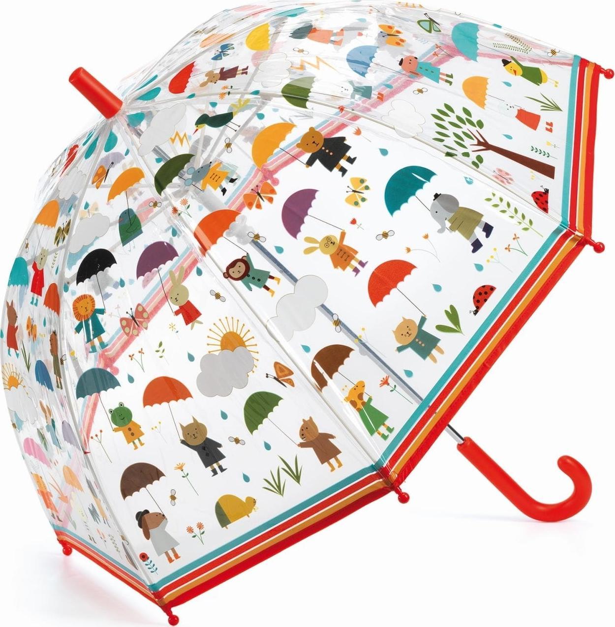 Umbrele - Djeco Rain Umbrella In Rain Djeco