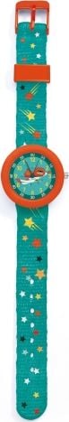 Ceasuri copii - Djeco SUPER BOHATER - zegarek dziecięcy Djeco