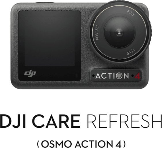 DJI Ochrona serwisowa DJI Care Refresh do DJI Osmo Action 4 kod elektroniczny 12 miesięcy