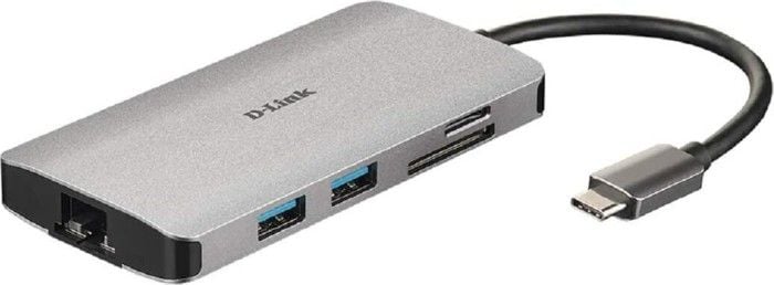 D-Link 8‑in‑1 DUB‑M810 USB Tip C