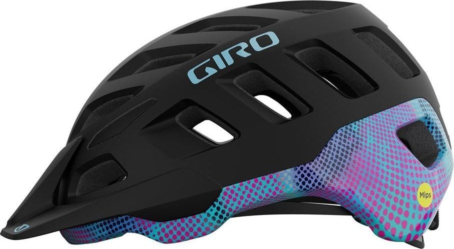Dámská cyklistická helma Giro Radix W Mat Black/Chroma Dot S