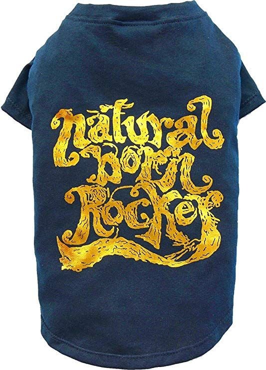 T-shirt Natural Born Rocker R maro. S