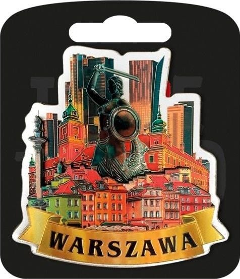 Domnul Dragon Magnet Iubesc Polonia Varșovia ILP-MAG-A-WAR-07