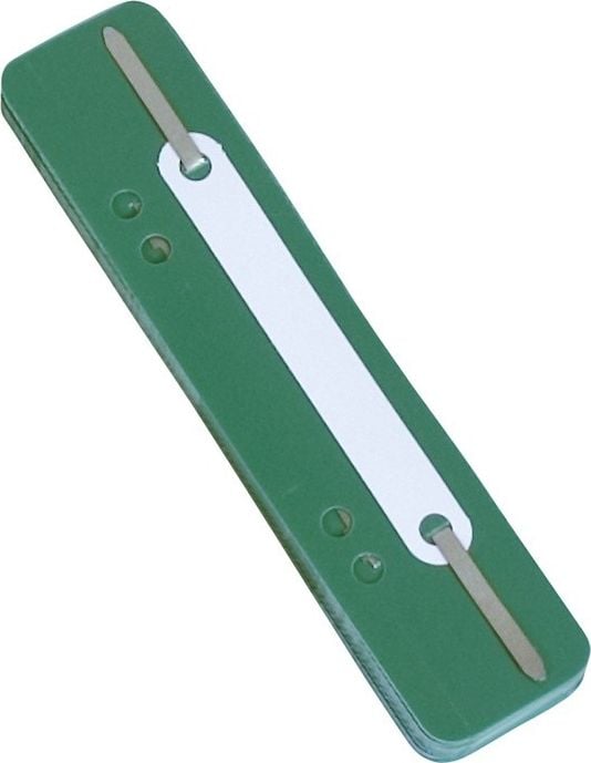 Dosare - Donau Folder mustata DONAU, PP, cu placa metalica, 25 buc., verde