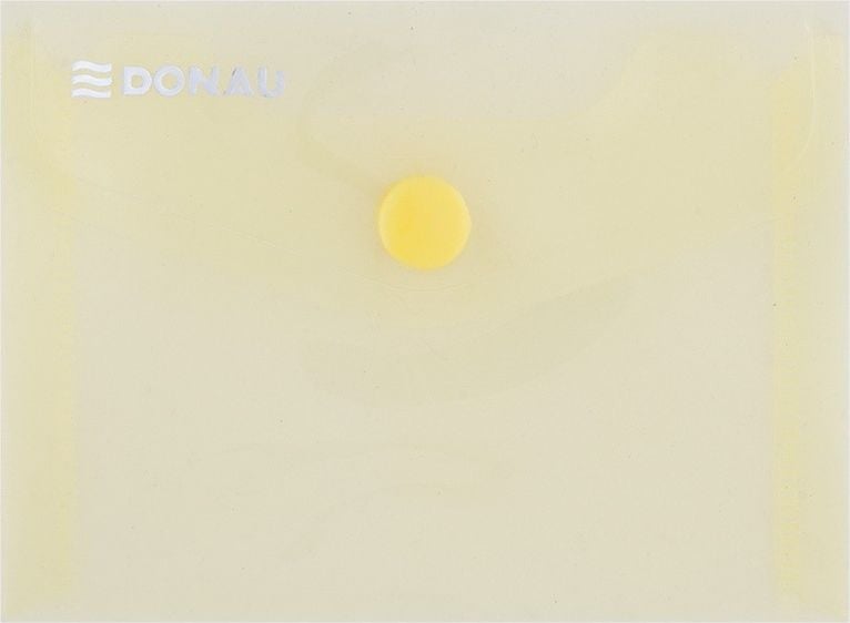 Donau Plic plic DONAU cu închidere rapidă, PP, A7, 180 microni, galben