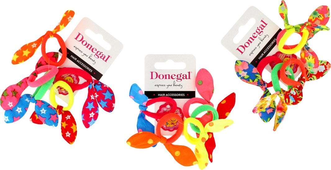 Donegal DONEGAL Accesorii pentru păr - benzi de cauciuc (FA-5682) - amestec de culori 1buc-2buc