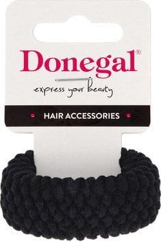 Donegal DONEGAL Accesorii pentru păr - Scrunchie pentru păr negru (FA-5718) 1 bucată