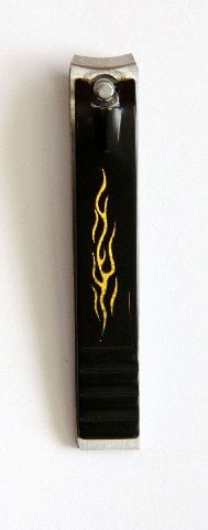 Unghiera 2107, Donegal, 8 cm, Metal, Negru/Auriu