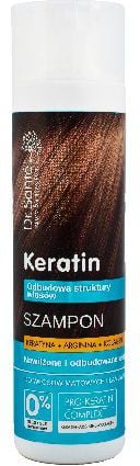 Dr. Sante Keratin Hair Rebuilding Sampon pentru par fragil si tern 250 ml