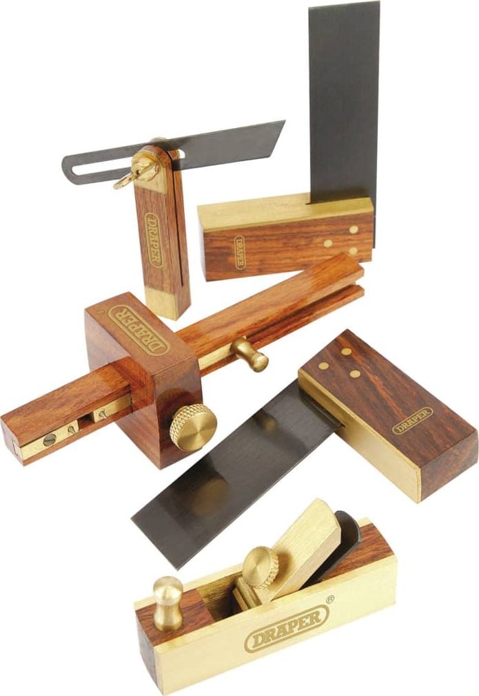 Draper Draper Tools Set mini de prelucrare a lemnului din 5 piese