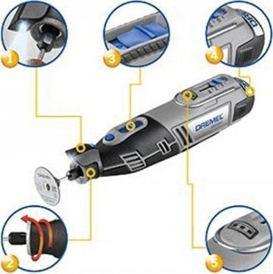 Dremel MULTI TOOL DREMEL 8220 5/65 12V 2.0AH LI-ION